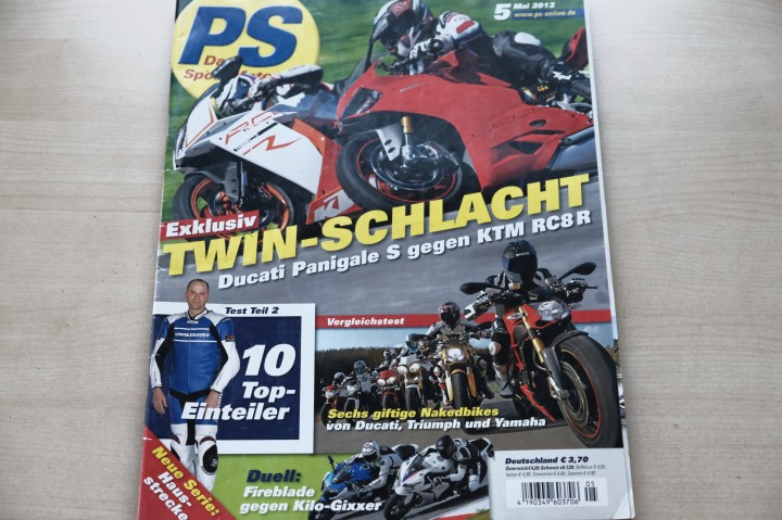 Deckblatt PS Sport Motorrad (05/2012)